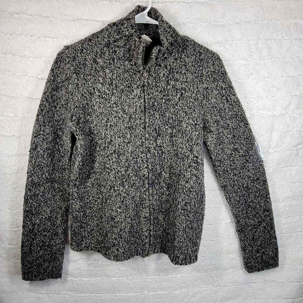 Jones Sport M Women's Wool blend sweater Zip